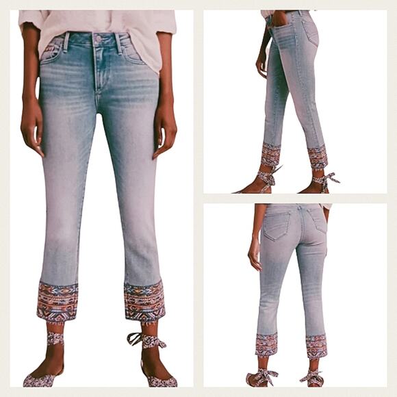 Driftwood Colette Cropped GUC $149 Size 32    J1559 - Picture 1 of 8